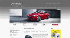 Desktop Screenshot of opel-blume.de